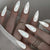 12 Sizes-24 Pcs Press On Nails Y1830