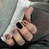 12 Sizes-24 Pcs Press On Nails JP1326