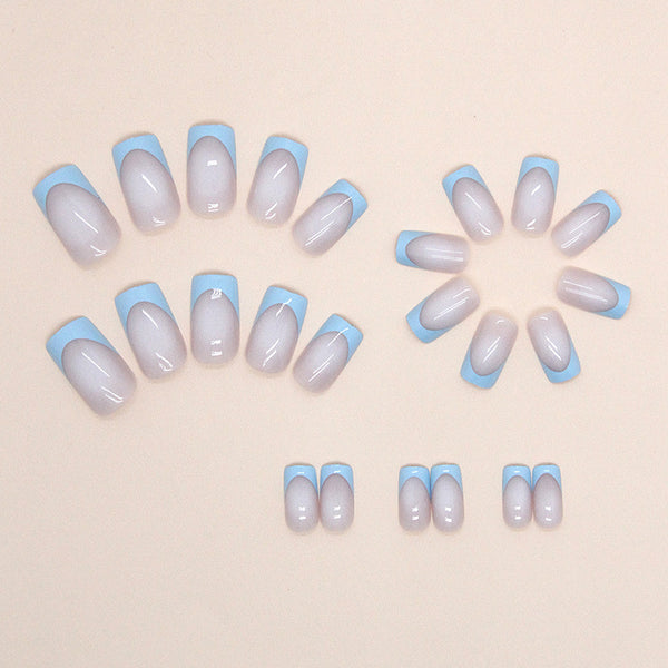 12 Sizes-24 Pcs Press On Nails W1227