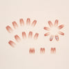 12 Sizes-24 Pcs Press On Nails Z575