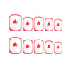 12 Sizes-24 Pcs Press On Nails JP3139