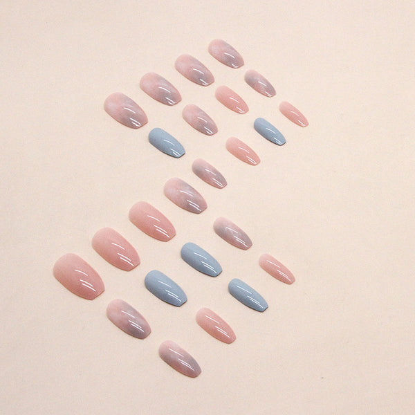 12 Sizes-24 Pcs Press On Nails W998