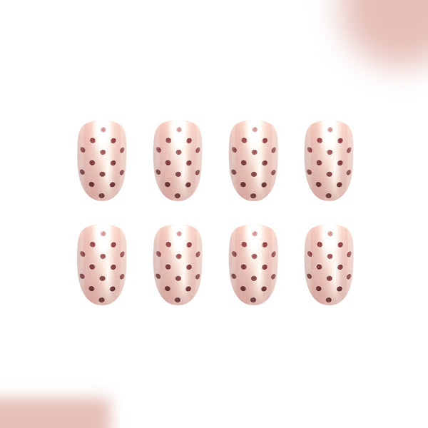12 Sizes-24 Pcs Press On Nails C1402