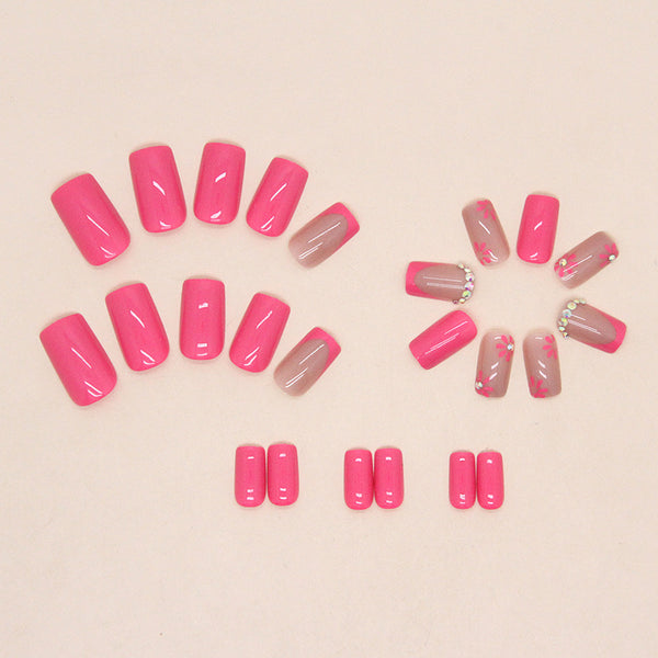 12 Sizes-24 Pcs Press On Nails Z709