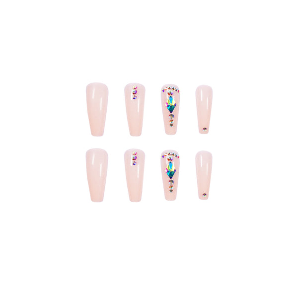 12 Sizes-24 Pcs Press On Nails JP1127
