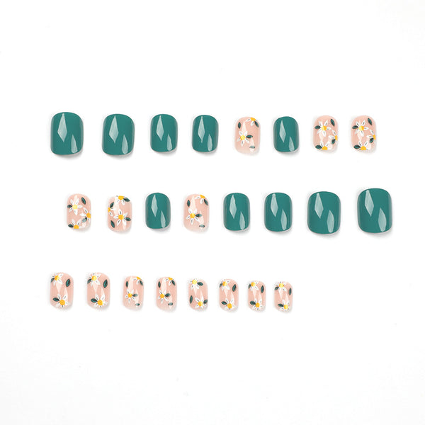 12 Sizes-24 Pcs Press On Nails JP1488