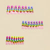 12 Sizes-24 Pcs Press On Nails Y724