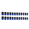 12 Sizes-24 Pcs Press On Nails Y131