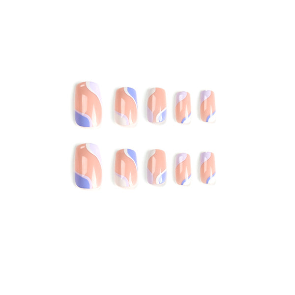 12 Sizes-24 Pcs Press On Nails JP2536