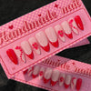 12 Sizes-24 Pcs Press On Nails SP178