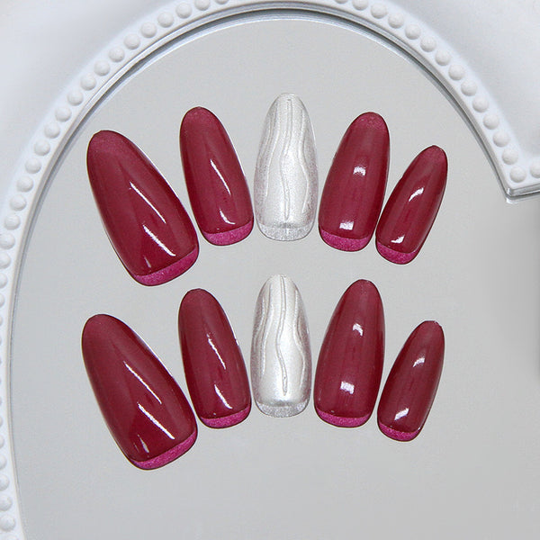 30 Pcs Press On Nails W2111