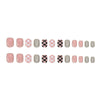 12 Sizes-24 Pcs Press On Nails R819