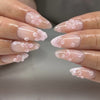 12 Sizes-24 Pcs Press On Nails JP4325