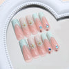 12 Sizes-24 Pcs Press On Nails Z1015