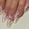 12 Sizes-24 Pcs Press On Nails JP1613