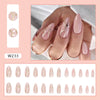12 Sizes-24 Pcs Press On Nails W233
