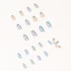 12 Sizes-24 Pcs Press On Nails JP1039