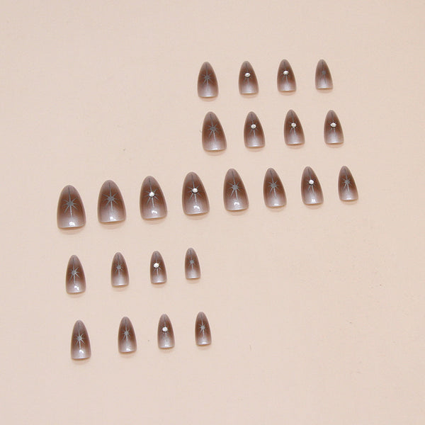 12 Sizes-24 Pcs Press On Nails Z866