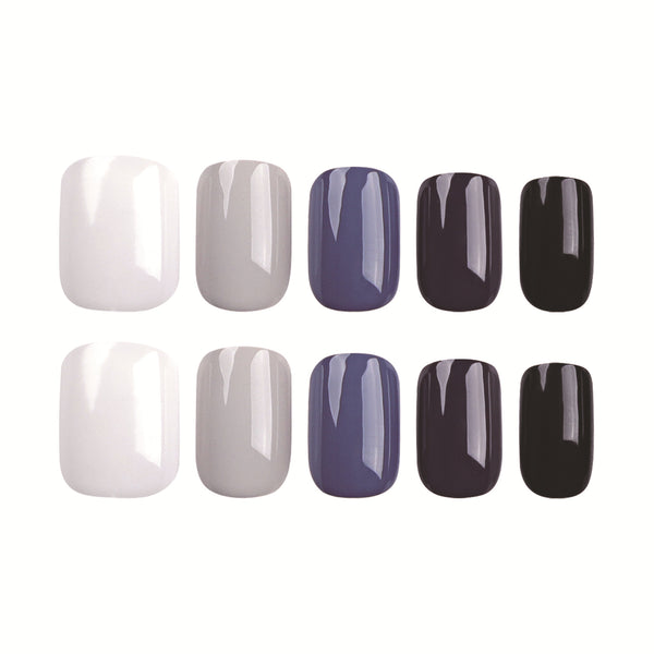 12 Sizes-24 Pcs Press On Nails JP3065