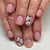 12 Sizes-24 PcsPress On Nails C808