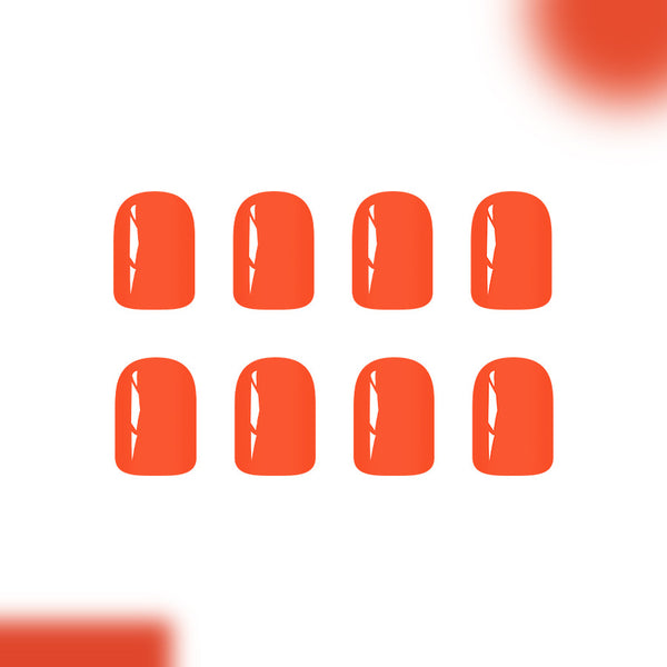 12 Sizes-24 Pcs Press On Nails C1082