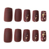 12 Sizes-24 Pcs Press On Nails CW585