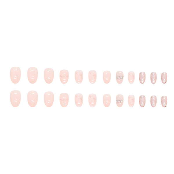 12 Sizes-24 Pcs Press On Nails Z721
