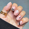 12 Sizes-24 Pcs Press On Nails C511