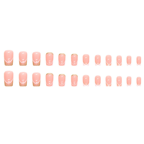 12 Sizes-24 Pcs Press On Nails W305