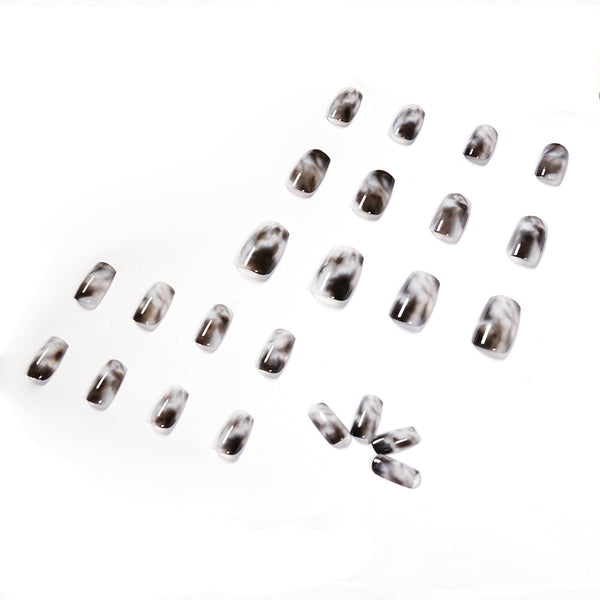 12 Sizes-24 Pcs Press On Nails JP1136