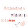 12 Sizes-24 Pcs Press On Nails JP4034