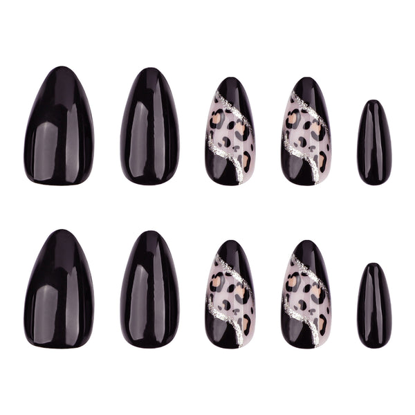12 Sizes-24 Pcs Press On Nails JP3604