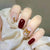 12 Sizes-24 Pcs Press On Nails R325