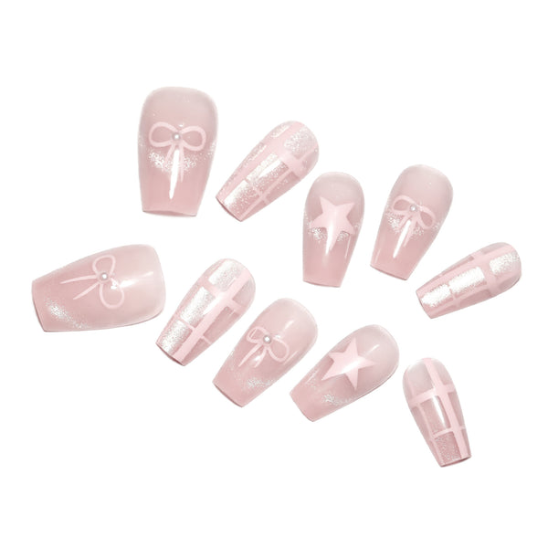 12 Sizes-24 Pcs Press On Nails nail-accessory