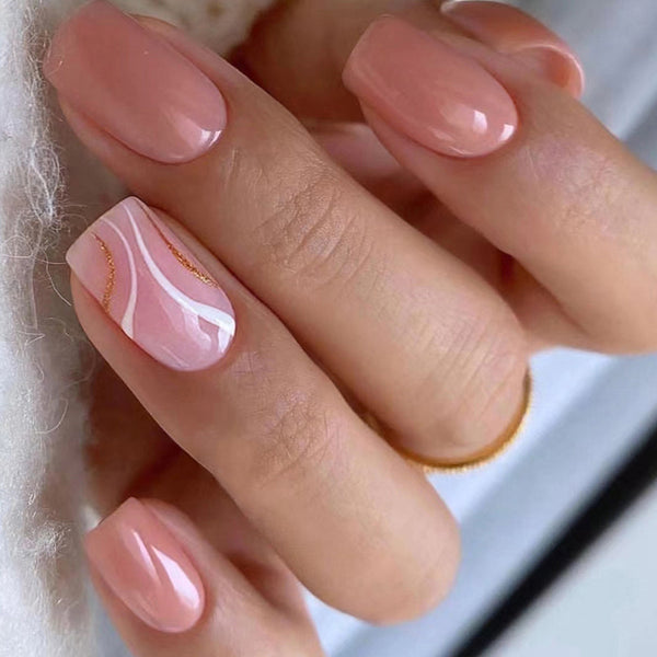 12 Sizes-24 Pcs Press On Nails W618
