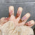 12 Sizes-24 Pcs Press On Nails Z209