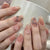 12 Sizes-24 Pcs Press On Nails Z528