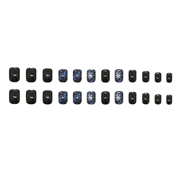 12 Sizes-24 Pcs Press On Nails W1870