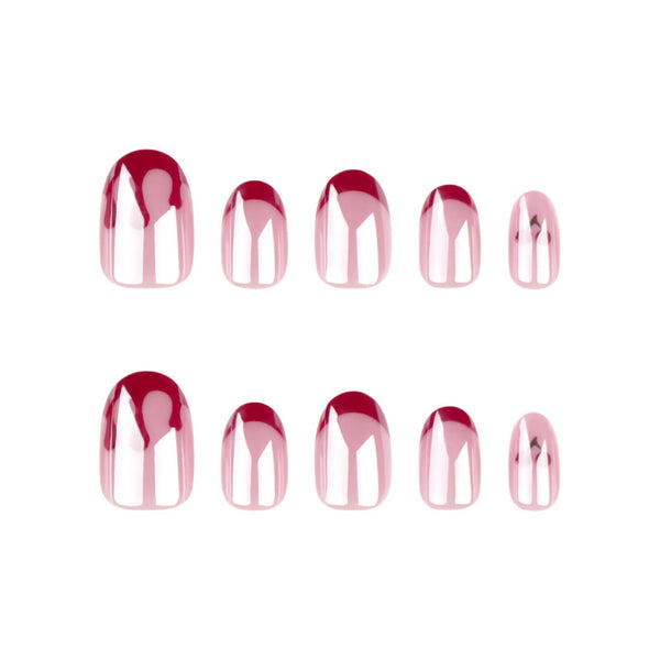 12 Sizes-24 Pcs Press On Nails JP3316