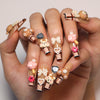 12 Sizes-24 Pcs Press On Nails JP2796