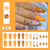 12 Sizes-24 Pcs Press On Nails W843