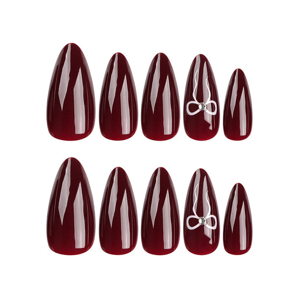 12 Sizes-24 Pcs Press On Nails JP3133