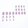 12 Sizes-24 Pcs Press On Nails CF060