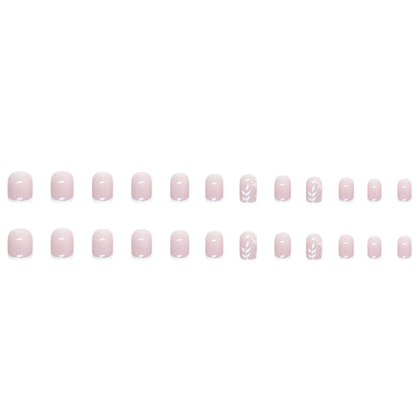 12 Sizes-24 Pcs Press On Nails W520