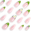 12 Sizes-24 Pcs Press On Nails JP2967