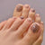 12 Sizes-24 Pcs Press On Nails JP1647