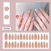 12 Sizes-24 Pcs Press On Nails MY066