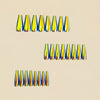 12 Sizes-24 Pcs Press On Nails Y1067