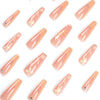 12 Sizes-24 Pcs Press On Nails JP1801