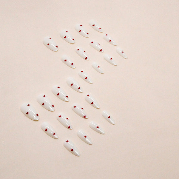 12 Sizes-24 Pcs Press On Nails W1051
